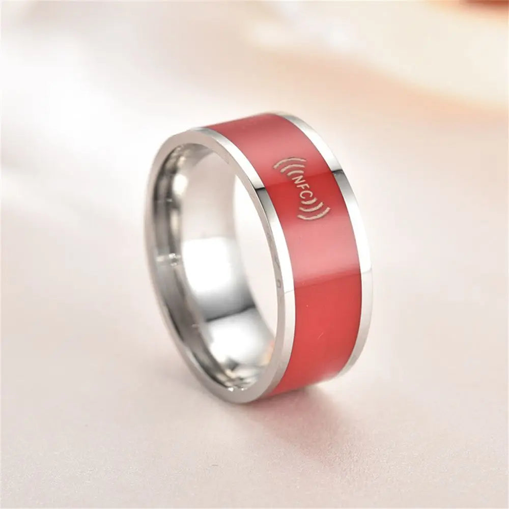 🧠💍 Smart NFC Ring – Sleek, Intelligent & Futuristic
