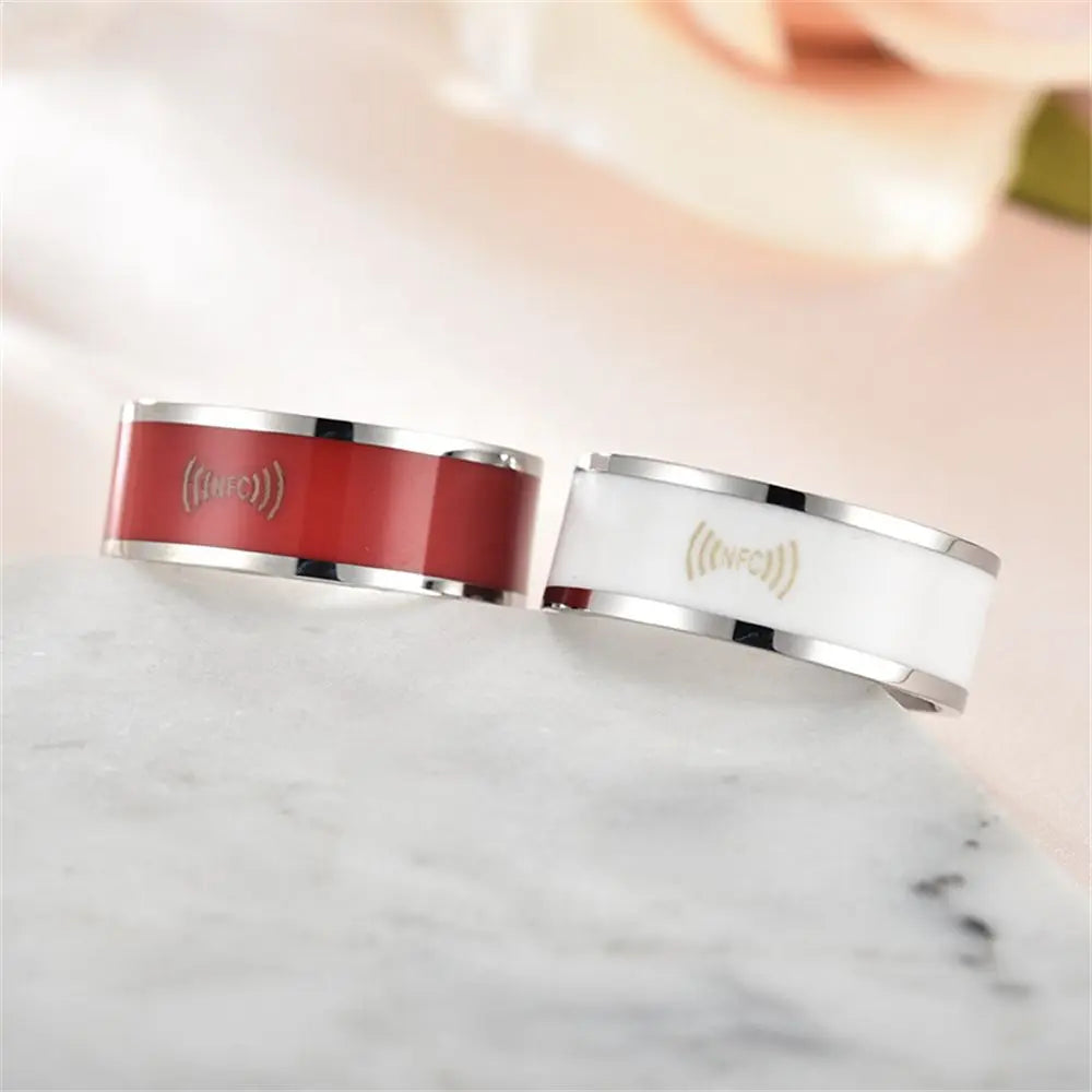 🧠💍 Smart NFC Ring – Sleek, Intelligent & Futuristic