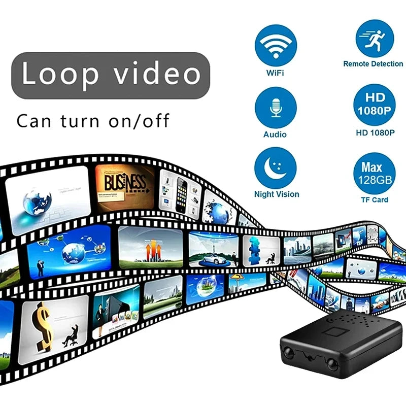 1080p Full HD Wifi 5G Mini Camera Night Vision Home Security Micro Camcorder Audio Video Recorder With Motion Detection 2025 NEW