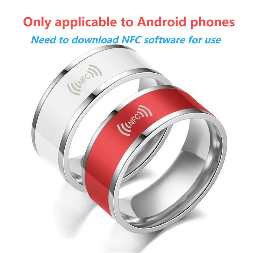 🧠💍 Smart NFC Ring – Sleek, Intelligent & Futuristic
