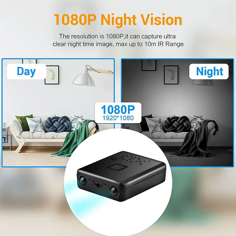 1080p Full HD Wifi 5G Mini Camera Night Vision Home Security Micro Camcorder Audio Video Recorder With Motion Detection 2025 NEW