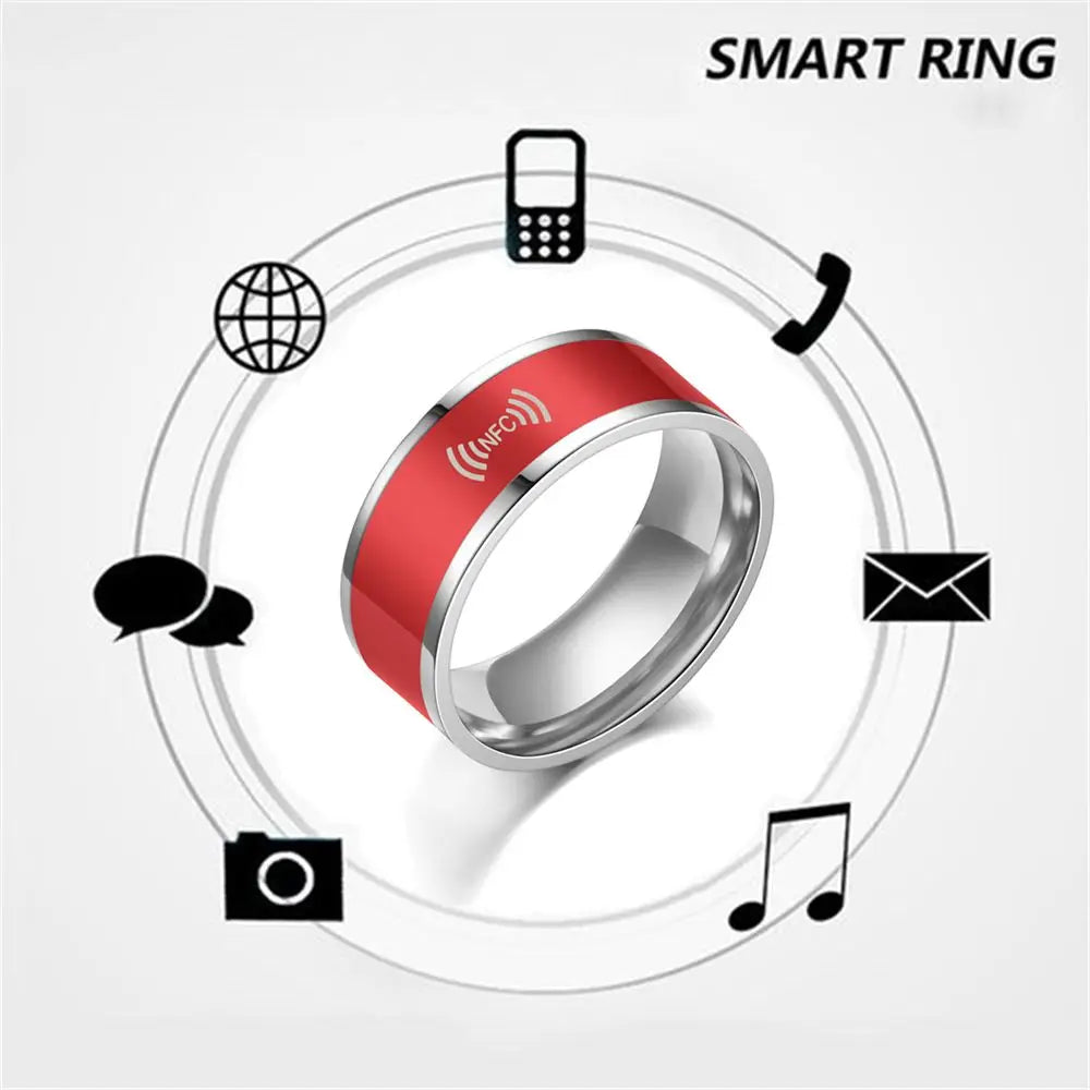🧠💍 Smart NFC Ring – Sleek, Intelligent & Futuristic