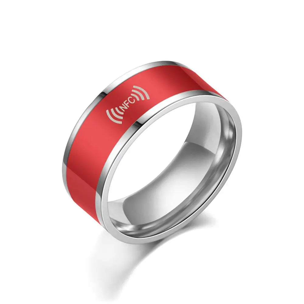 🧠💍 Smart NFC Ring – Sleek, Intelligent & Futuristic