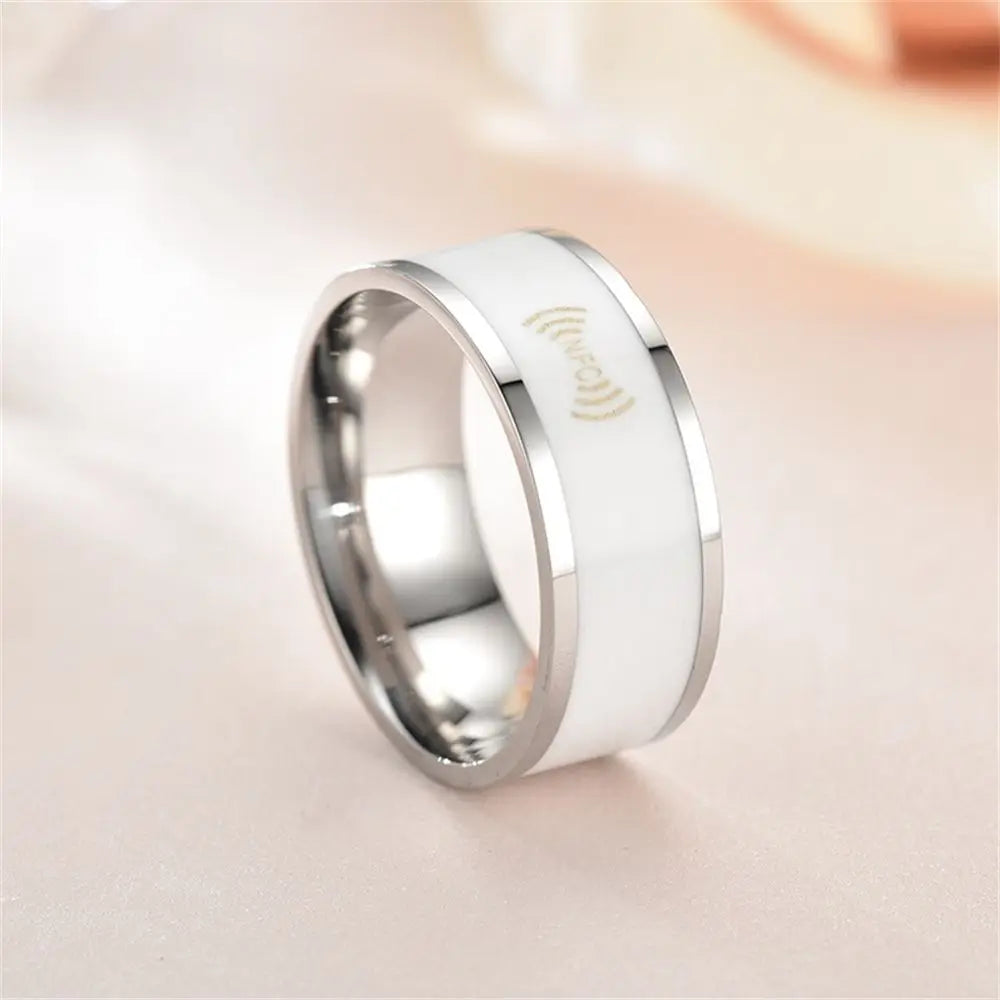 🧠💍 Smart NFC Ring – Sleek, Intelligent & Futuristic