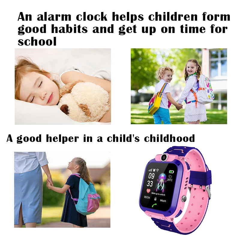 Children Mobile Watch, game, camera, Smart Watch Touch Screen SOS, children watch gift for boys and girls 4-12 years old