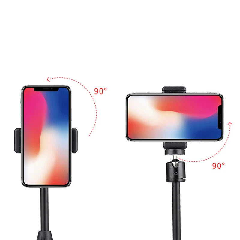 Desktop Tripod for Phone Smartphone Iphone with Phone Holder Stand Bracket Tripe for Mobile Telefoon Statief Stand Table