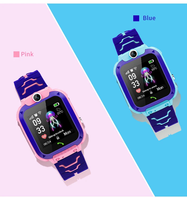 Children Mobile Watch, game, camera, Smart Watch Touch Screen SOS, children watch gift for boys and girls 4-12 years old