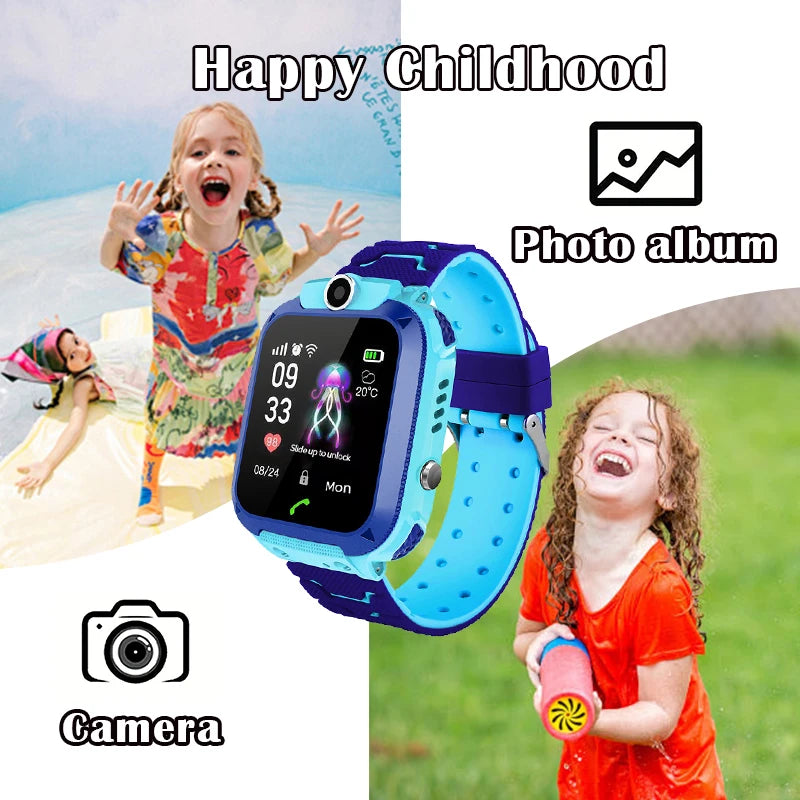 Children Mobile Watch, game, camera, Smart Watch Touch Screen SOS, children watch gift for boys and girls 4-12 years old