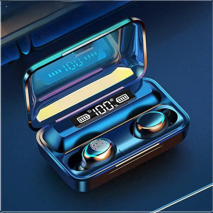 Waterproof F9 5C Wireless Bluetooth Earbuds Gaming In Ear Touch Control Headphones Noise Cancelling Deep Bass Sports Headset