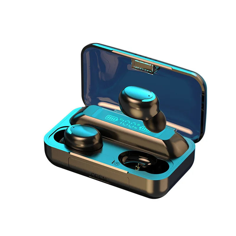 Waterproof F9 5C Wireless Bluetooth Earbuds Gaming In Ear Touch Control Headphones Noise Cancelling Deep Bass Sports Headset