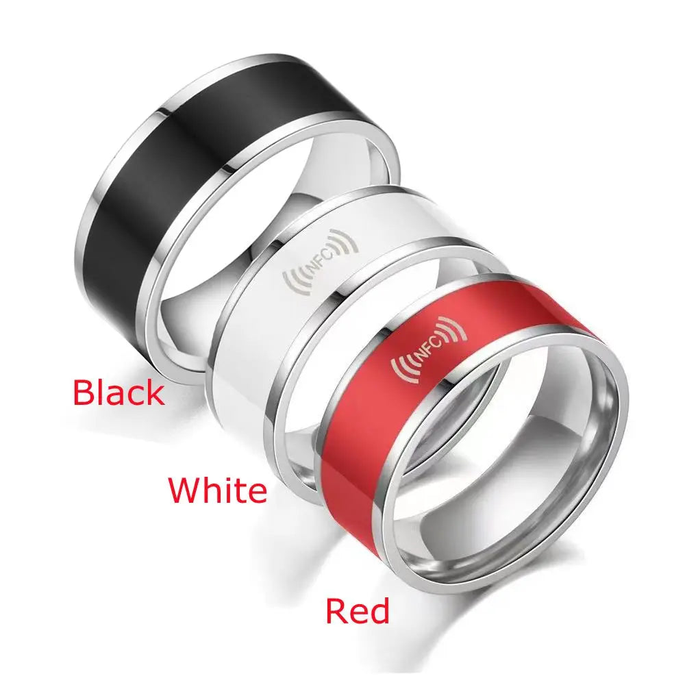 🧠💍 Smart NFC Ring – Sleek, Intelligent & Futuristic