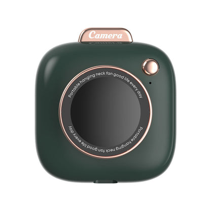 Creative Mini Camera Hanging Neck Fan