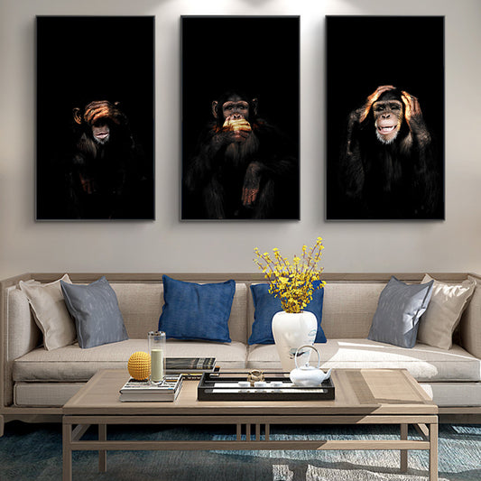 Three Wise Monkeys Wall Art