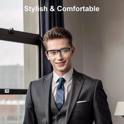 Intelligent Video Glasses, Equipped with Ultra-High Definition 4K Mini Camera, Capable of Recording Videos and Playing Music