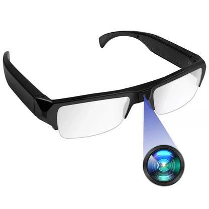 Intelligent Video Glasses, Equipped with Ultra-High Definition 4K Mini Camera, Capable of Recording Videos and Playing Music